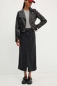 Marc O'Polo tricou DENIM 5000000080 negru AW24
