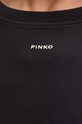 Βαμβακερό μπλουζάκι Pinko 100373.A228 μαύρο