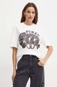 Pinko t-shirt bawełniany biały 101704.A240