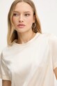 Marciano Guess bluzka jedwabna DENISE beżowy 4YGH07.7117A