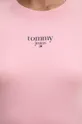Футболка Tommy Jeans рожевий DW0DW18397
