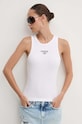 Top Tommy Jeans bílá DW0DW18408
