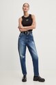 Tommy Jeans top DW0DW18408 negru AW24