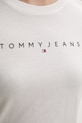 Tommy Jeans tričko dámske bavlnené DW0DW18398 biela