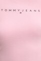 Хлопковая футболка Tommy Jeans DW0DW18398 розовый