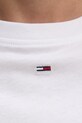 Tommy Jeans t-shirt bawełniany biały DW0DW18441
