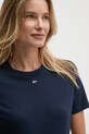 Tommy Jeans t-shirt bawełniany bawełna granatowy DW0DW18441