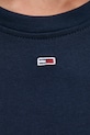 Tommy Jeans t-shirt bawełniany granatowy DW0DW18441