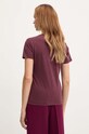 Бавовняна футболка Pinko 100355.A293 рожевий AW24