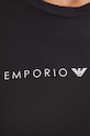 Bavlněné společenské tričko Emporio Armani Underwear 164720.4F227 černá