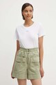 Бавовняна футболка Pepe Jeans EMILY PL505877 білий AW24