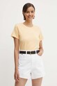 Бавовняна футболка Pepe Jeans EMILY жовтий PL505877