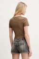 Îmbrăcăminte Miss Sixty tricou 6L1SJ4300000 maro