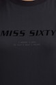Miss Sixty t-shirt bawełniany 6L2SJ2120000 SJ2120 T-SHIRT 6L2SJ2120000 czarny