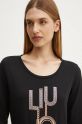 Liu Jo t-shirt nero TF4206.JS088