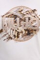 Liu Jo t-shirt bawełniany WF4178.JS923 beżowy