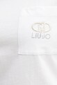 Liu Jo tricou din bumbac WF4284.J5904 alb