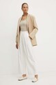 Max Mara Leisure top 2426366017600 beżowy AW24