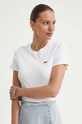 Levi's t-shirt bawełniany biały 000KK