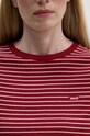 Levi's tricou din bumbac 000KK burgundia