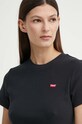 Bavlnené tričko Levi's čierna 000KK