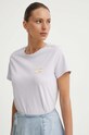 Levi's tricou din bumbac print violet 17369.2746