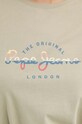 Pepe Jeans tricou din bumbac EVETTE PL505880 verde