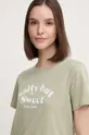 zelená Bavlnené tričko Pepe Jeans EFFIE Dámsky