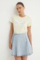 Pamučna majica Levi's zlatna 17369.2747