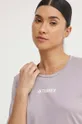 różowy adidas TERREX t-shirt sportowy Multi