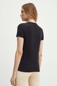 Îmbrăcăminte Elisabetta Franchi tricou din bumbac MA00946E2 negru