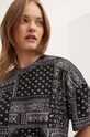 Karl Lagerfeld Jeans t-shirt bawełniany czarny 245J1707