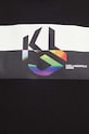 Karl Lagerfeld Jeans t-shirt bawełniany 245J1710 czarny