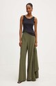 Bavlněný top MAX&Co. 2428946044200 černá SS25