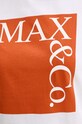 MAX&Co. tricou din bumbac 2428976024200 alb