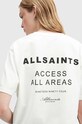 Odzież AllSaints t-shirt bawełniany TOUR BF W075JA biały