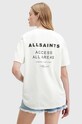 AllSaints t-shirt bawełniany TOUR BF biały W075JA