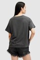 Ρούχα Βαμβακερό μπλουζάκι AllSaints FLITE BRIAR W089JA γκρί