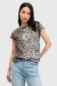 πολύχρωμο Βαμβακερό μπλουζάκι AllSaints TIEPO ANNA Γυναικεία