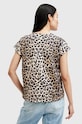 Ρούχα Βαμβακερό μπλουζάκι AllSaints TIEPO ANNA W096JA πολύχρωμο