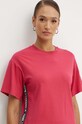 Karl Lagerfeld t-shirt bawełniany czerwony 245W1703