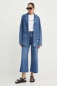 Хлопковая футболка Karl Lagerfeld 245W1706 белый AW24