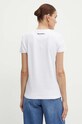 Ruházat Karl Lagerfeld pamut póló 245W1706 fehér