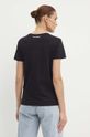 Odzież Karl Lagerfeld t-shirt bawełniany 245W1714 czarny