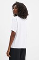 Odzież Victoria Beckham t-shirt bawełniany 1324JTS005886A biały