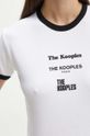 Хлопковая футболка The Kooples FTSC29000K белый