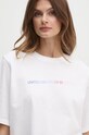 United Colors of Benetton tricou din bumbac alb 3BL0D1081