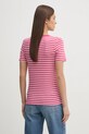 Odzież United Colors of Benetton t-shirt bawełniany 30YSE16A0 różowy