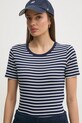 United Colors of Benetton tricou din bumbac bleumarin 30YSE16A0