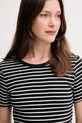 United Colors of Benetton t-shirt bawełniany czarny 30YSE16A0